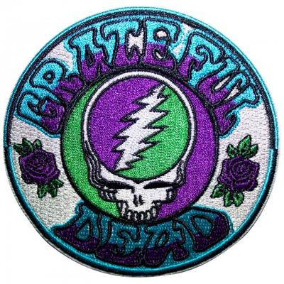 Parche termoadhesivo tejido estándar Grateful Dead Steal Your Face