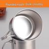 Huabeishi Stainless Steel Folding Camping Mug