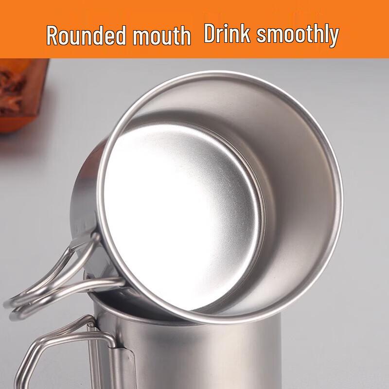 Huabeishi Stainless Steel Folding Camping Mug