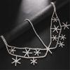 Wedding Head Chain Multi Layer Head Chain Fashion Mesh Head Jewelry for Woman