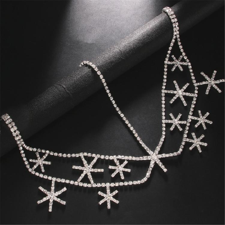 Wedding Head Chain Multi Layer Head Chain Fashion Mesh Head Jewelry for Woman
