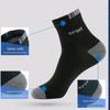 Men's Korean Style Sports Socks: Mid-Tube, Solid Color, Deodorant, Sweat-Absorbent, Breathable, Casual Socks for Spring and Autumn.