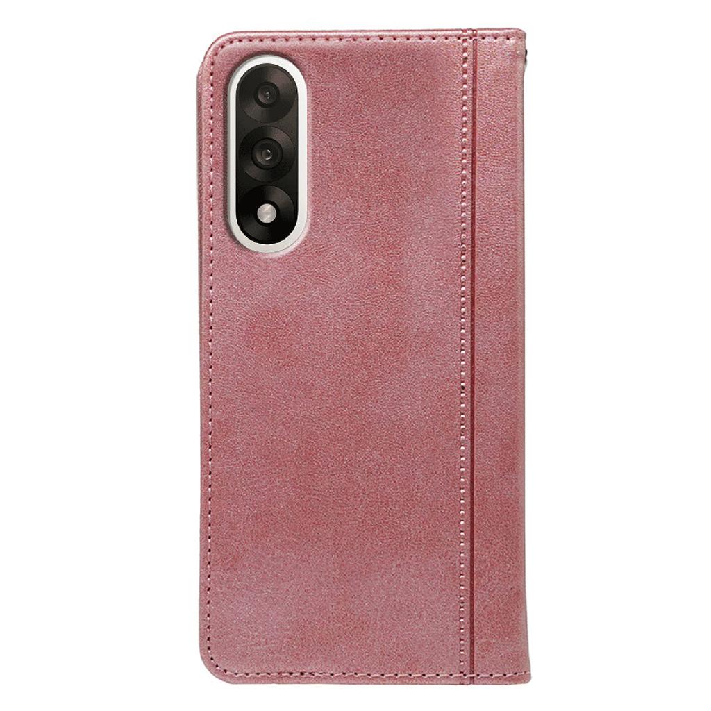 For OnePlus Ace 5 Ultra 5G/Nord 5 5G Case Hidden Magnetic Closure Calf Texture Leather Phone Cover