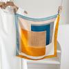 100% Mulberry Silk Small Square Scarf - European Style, High-End Feel, Perfect for Mother's Birthday or Business Gift