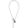 HIGHSCHOOLDISCO Vintage Blumen Toggle Bar Halskette