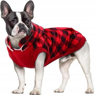 Winter Jacket for Dogs L Red with Hood Warm