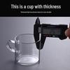 ZISIZ Transparent Glass Teacup