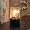 Tabletop Round Fireplace Smokeless Ethanol Fire Pit Outdoor Patio Alcohol Fireplace for Christmas New Year( EU US Shipping)