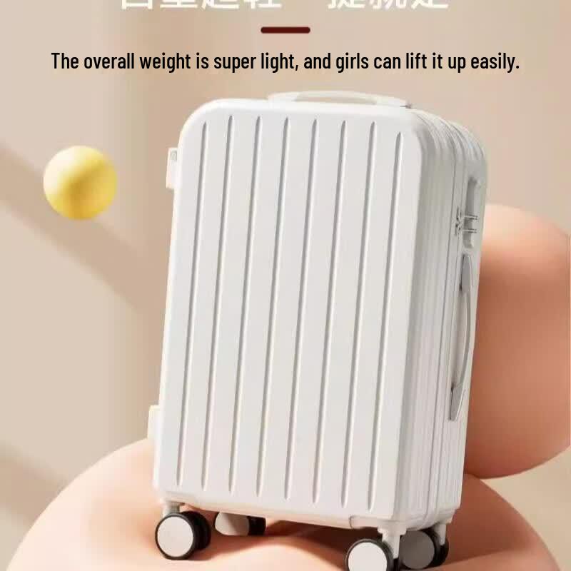 HANDUNYOU Stylish Ultralight Charging Travel Luggage