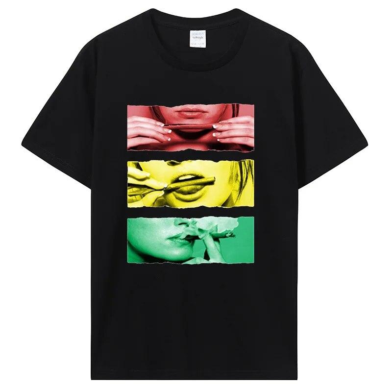 

Сексуальные девушки для курящих футболки с рисунком унисекс женские хлопковые футболки с короткими рукавами забавная футболка унисекс одежда уличная одежда унисекс топы с принтом