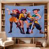 Huntrx Team Adventure Large Size Wall Tapestry, Room Aesthetic Decor for Living Room Party Background,Perfect Gift