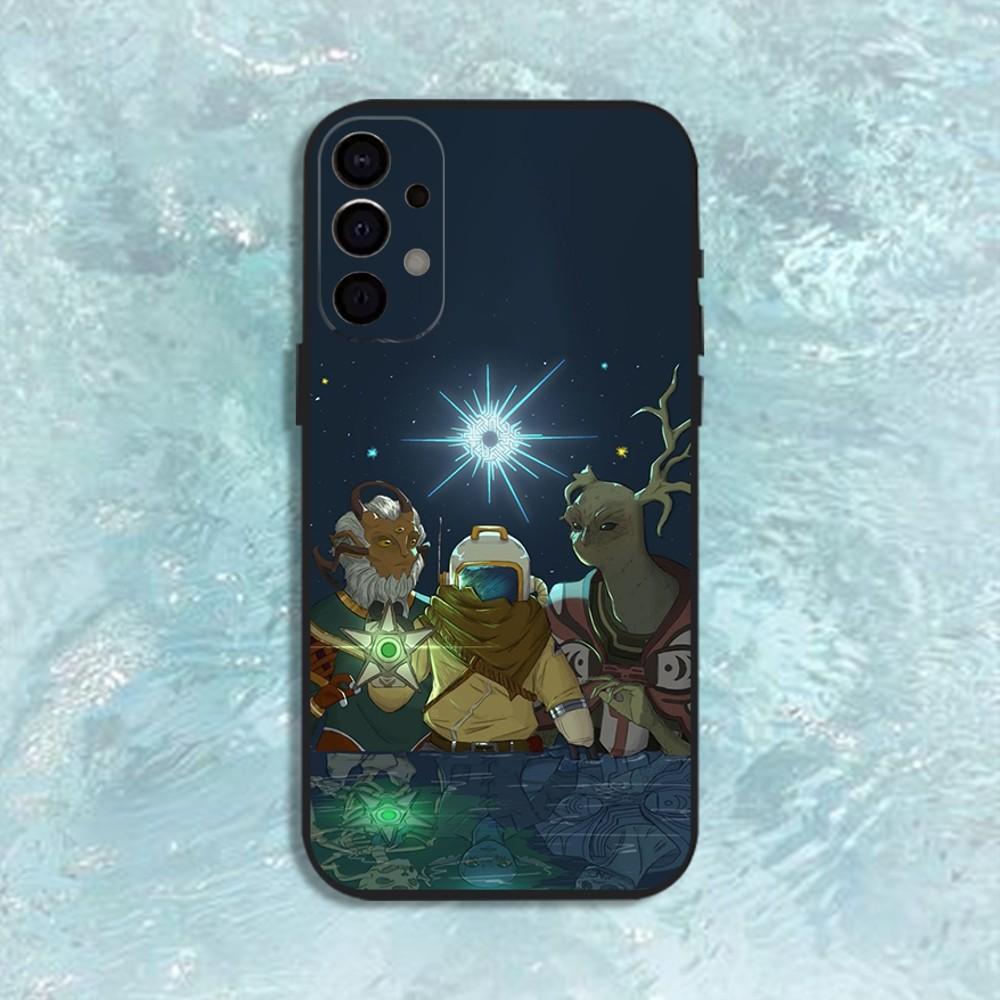 Cool O-Outer Wilds Phone Case For Samsung S25,S24,S21,S22,S23,S30,Ultra,S20,Plus,Fe,Lite,Note,10,9,5G Black Cover