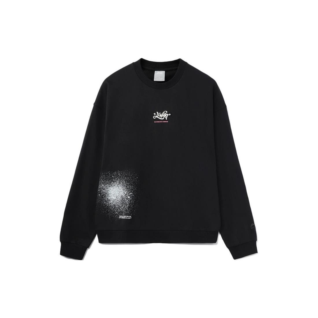 Свитшот для скейтборда Li Ning мужской черный AWDR447-1 XL
