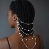 Elegant Tassels Ear Cuff Non-piercing Ear Bone Clips  Bridal Accessories