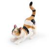 Solid Simulation Animal Model Lying Orange Cat Figurine Cute Desktop Decoration Mini Pet Cat Model Ornament