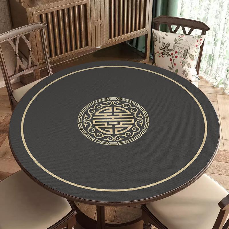 New Chinese Silent Mahjong Table, Tablecloth, Diatom Mud, Quick-Drying, Dirt-Resistant And Easy To Take Care Of, Table Mat Can Be Cut Mat