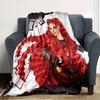 1pc Descendants The Rise of Red1 Blanket, Gift, for Men and Women, Soft Blanket, Good for Sofa Bed Couch Travel, Lightweight Flannel Blanket