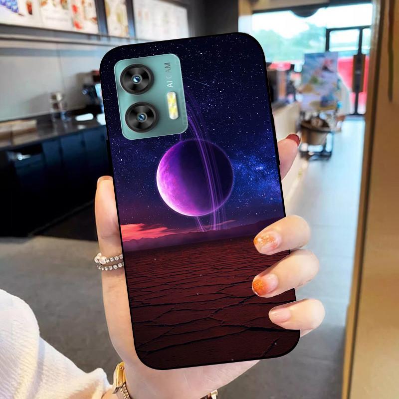 

For Oukitel C36 C35 Case 6.56 Flower TPU Soft Silicone Phone Cases Back Cover for Oukitel C35 OukitelC36 Colorful Painted Capa Oukitel C35