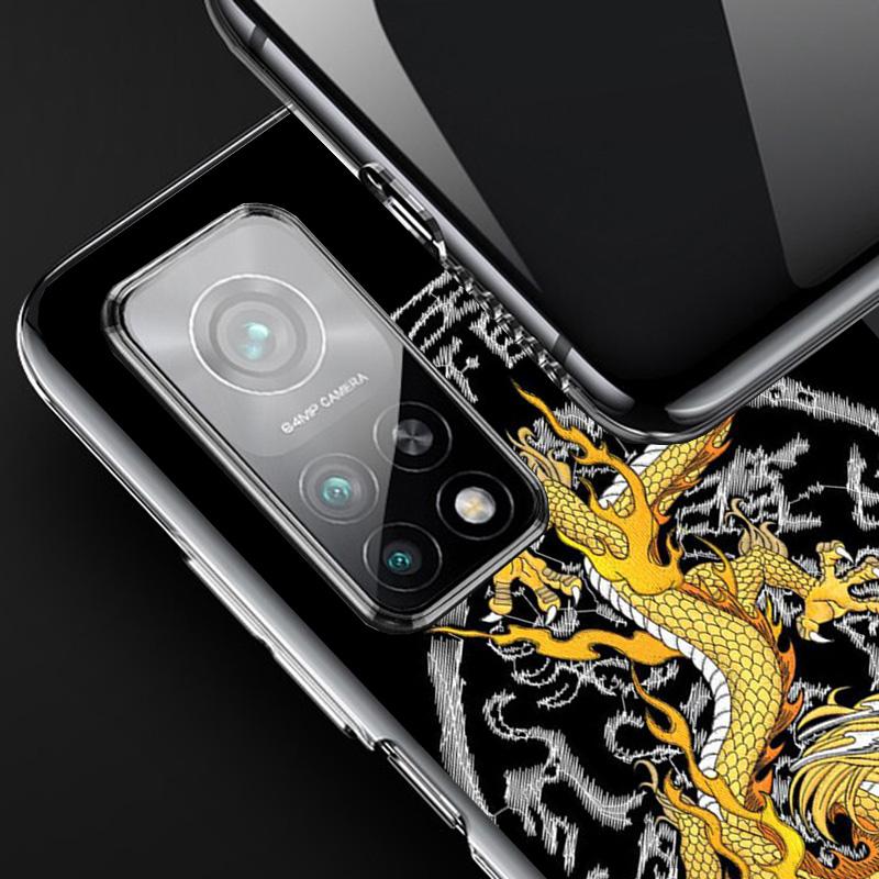 Asian Dragons Animal Tattoo Phnoe Case for Phnoe Case for Xiaomi Redmi Note 15 14 14S 13 Pro Plus 12 12S 11S 11E 10S 10 11T 5G U