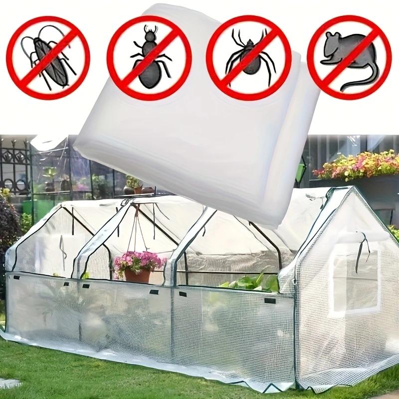 DIY Large Size Window Screen, Adjustable Flexible Fiberglass Screen Door Mesh,Small Insect Screen, Replacement Kit for Patio