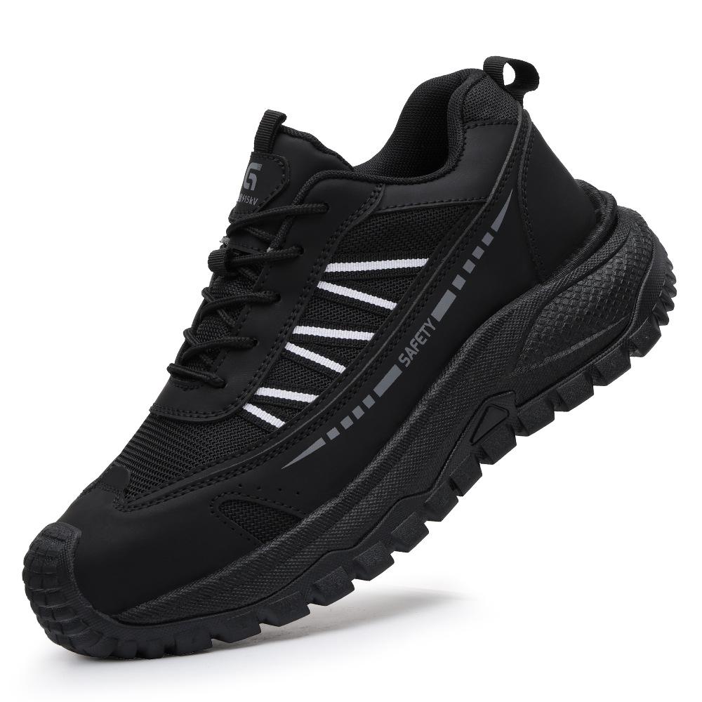15KV Insulated Summer Men's Steel Toe Safety Shoes - Fashionable, Comfortable & Breathable Electrician Footwear