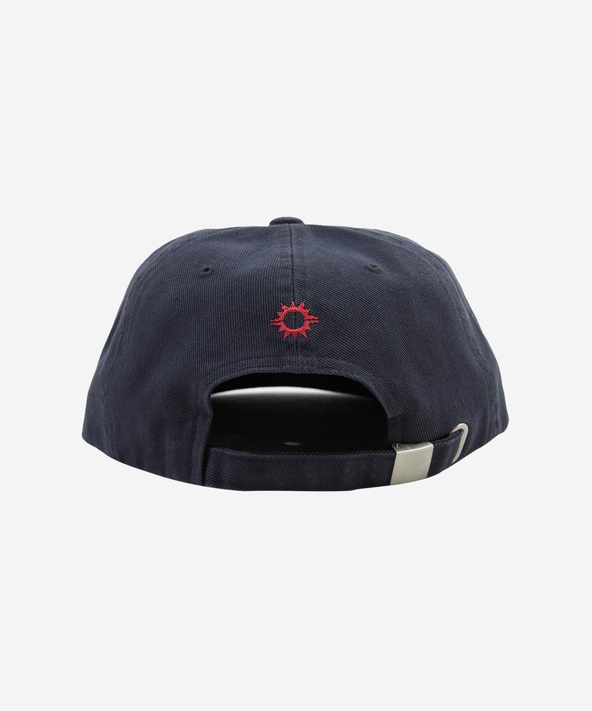 HELLO SUNRISE Palm Tree Logo 6Panel Cap_Charcoal