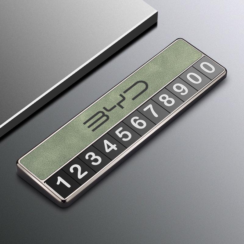 BYD Temporary Parking Number Plate for Song Pro/Max, Yuan, Qin PLUS, Dolphin, Tang Cars