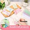 40 ks želé látky na patchwork proužky měkká patchwork látka 2,5 x 20 palců květinové patchwork látkové role na patchwork a šití