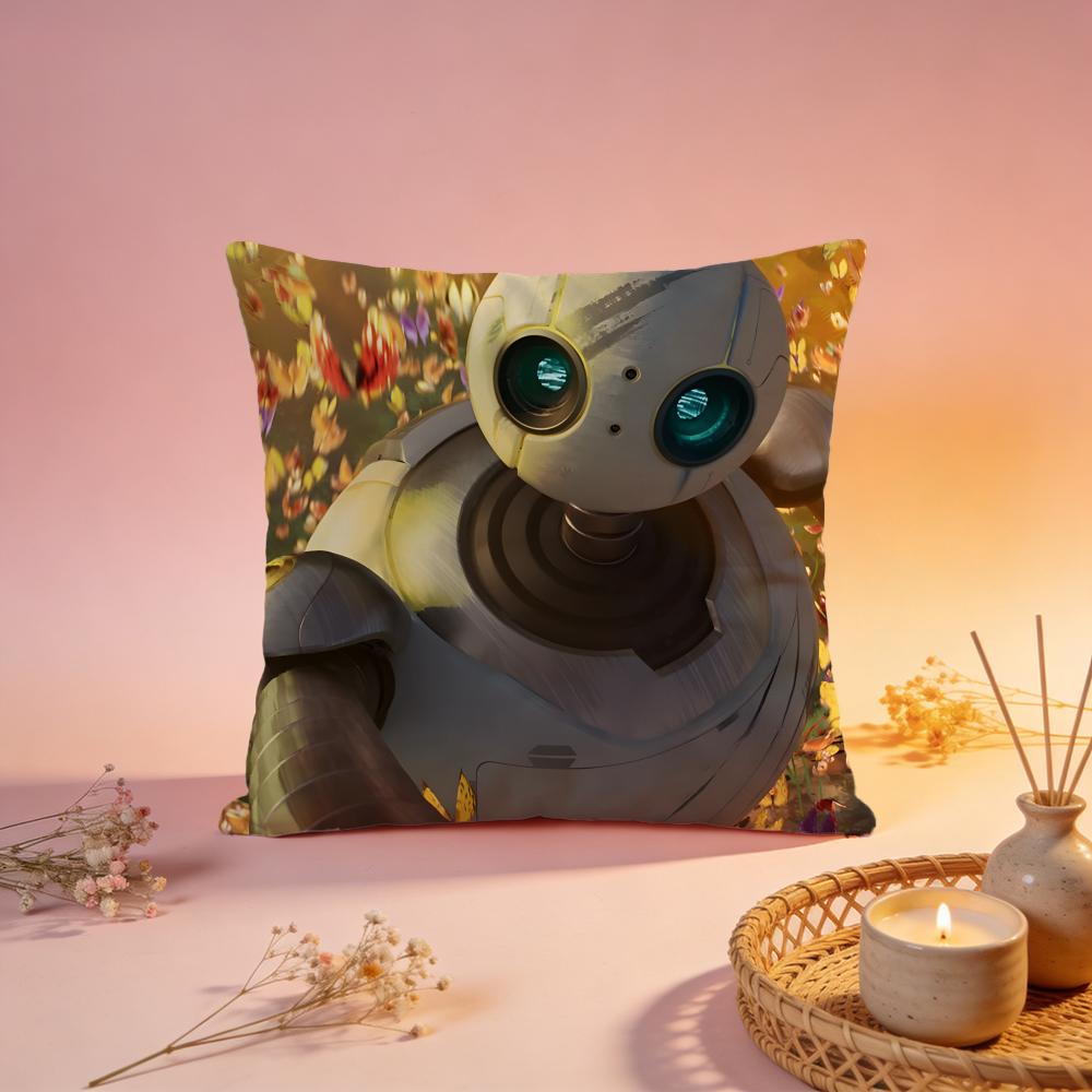 Fashion TThe Wild Robotful Cushion Cover Comfortable Durable Pillow Cover MultiScene for Home Office Car Sofa