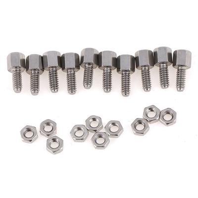 10 Seturi Placă Header 5+7mm Suport Șurub Stud & Piulițe Șurub D-Sub VGA serial