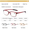 New Tr Lightweight Anti-Blu-Ray Reading Glasses Fashion Oval Small Frame Old Man Mirror Comfortable Reading Glasses
