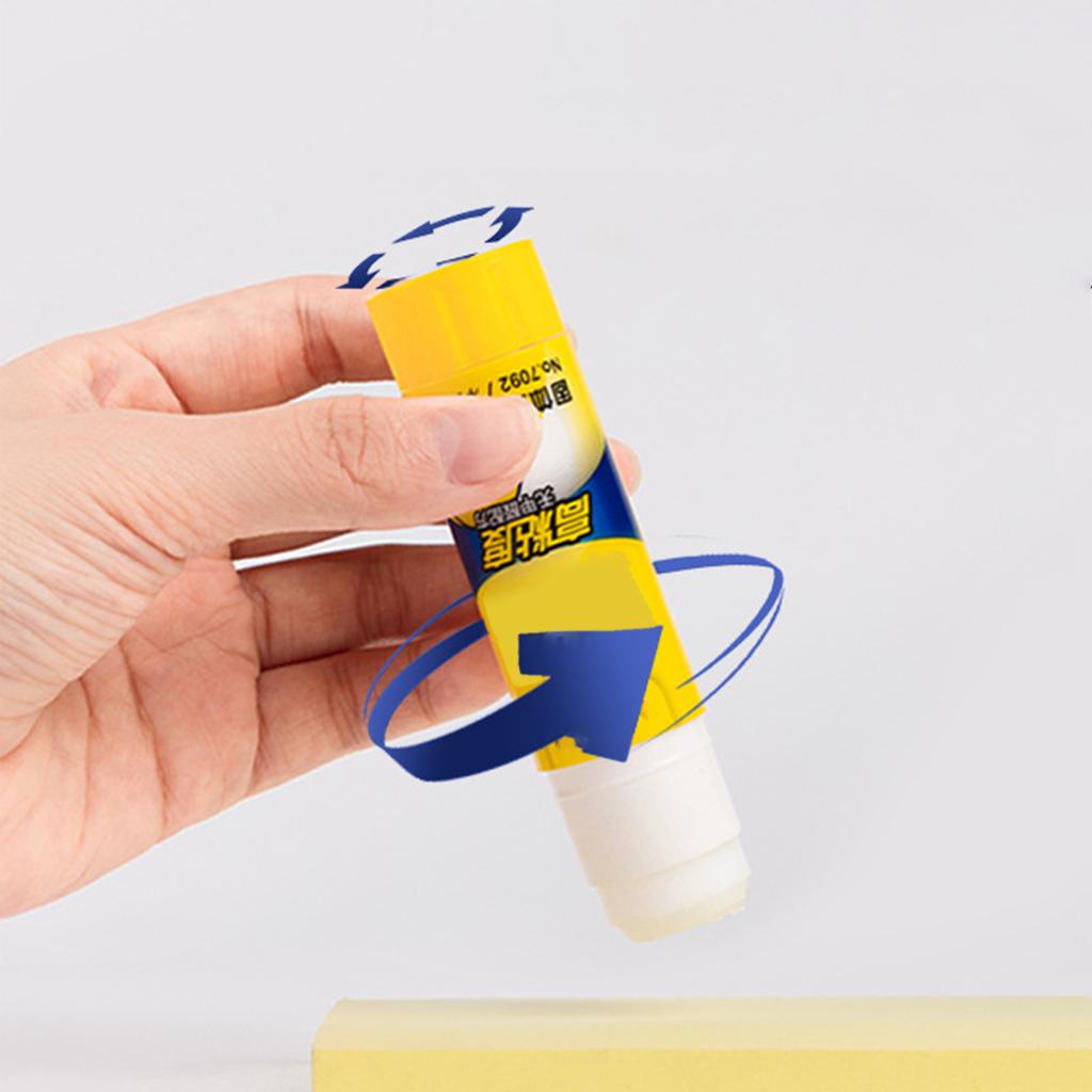 Glue Stick Stong Stickiness Portable White Glue Stick for Crafts Students Office 15g