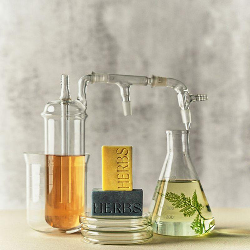 Körperwaschseife Blaue Seife Meersalz Ölfrei Natürliche BadeSeife (Öl/Feuchtigkeits-Gleichgewicht) 100 g