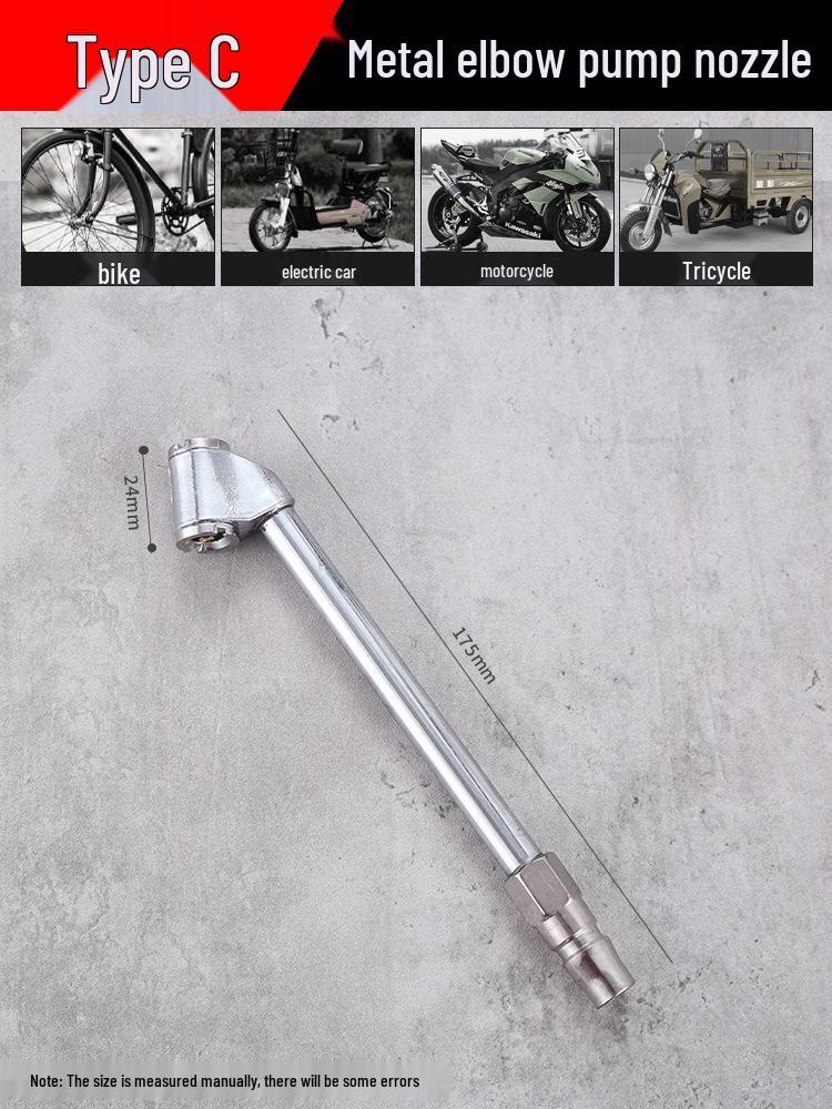 Tire & Car Air Inflation Nozzle Pump Tool