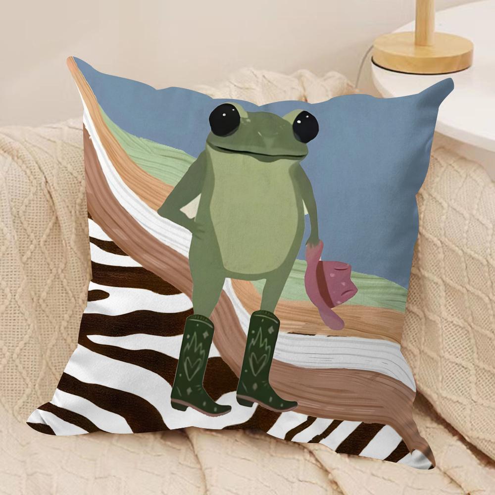 Classic Abstract Animals Cushion Cover Soft Plush Fabric DoubleSided Printed Cushion Covers for All Seasons Home Decor