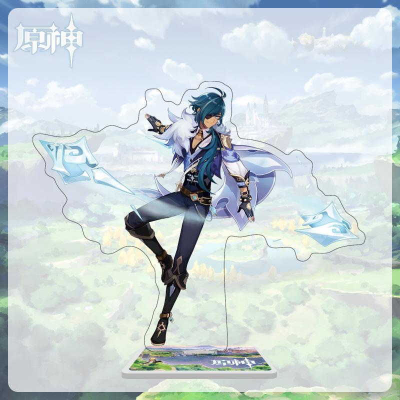 

Акриловая большая стойка высотой 16 см с персонажами из Мондштадта, Ли Юэ и Инадзума из Genshin Impact 16cm