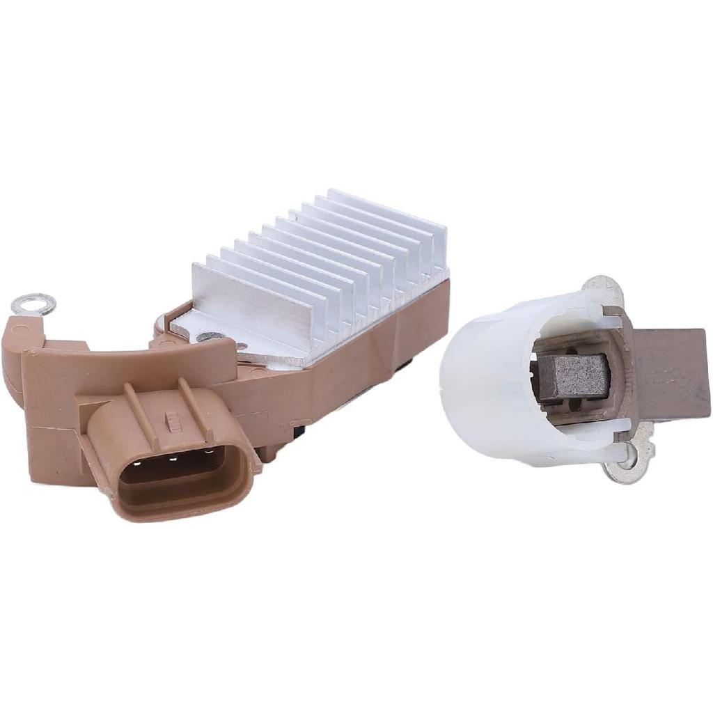 Alternator Regulator Set 2770064130, Alternator Voltage Regulator with Brush Holder 1260001810 Replacement for Camry