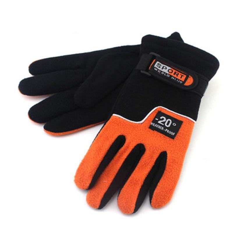 Winter Fleece Thermal Warm Bicycle Snow Ski Gloves Bike Cycling Riding Gloves for Women Men