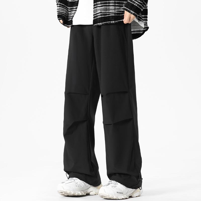 

High Street Tooling Charge Pants Wide Leg Paratrooper Pants Men s and Women s Ruffian Handsome Vertical Straight Casual Waterproof Men s Pants S