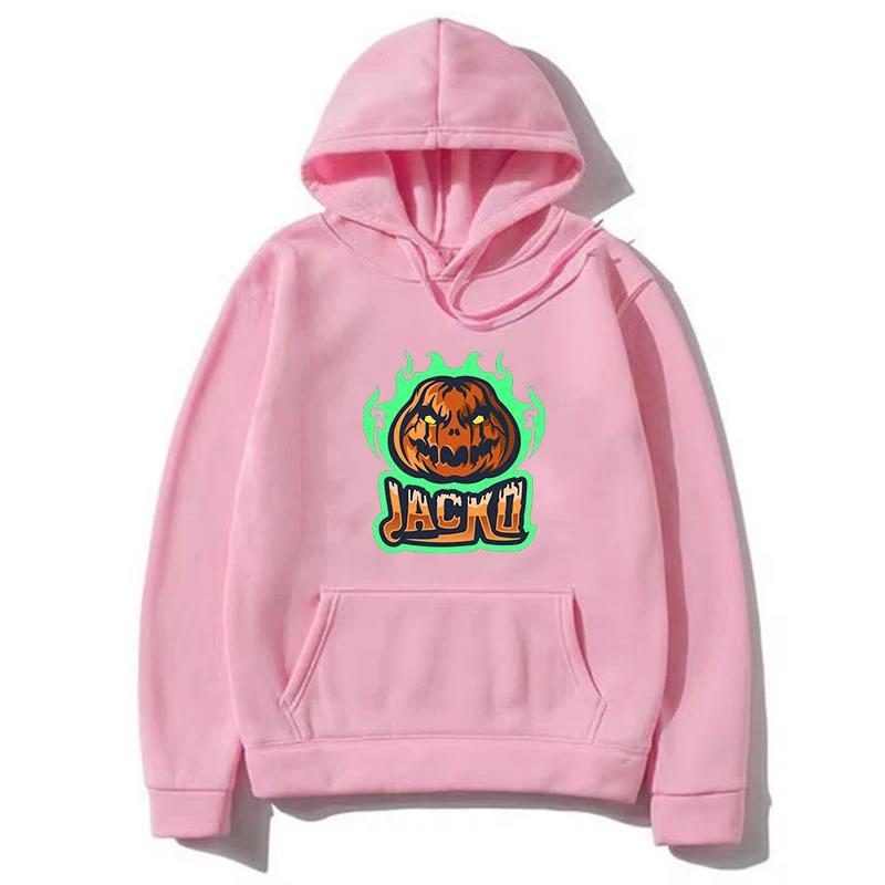 Vintage Men's Hoodie Halloween Pumpkin Face  Printed Hoodies Long Sleeve Sweatshirts Women Casual Harajuku Sudaderas