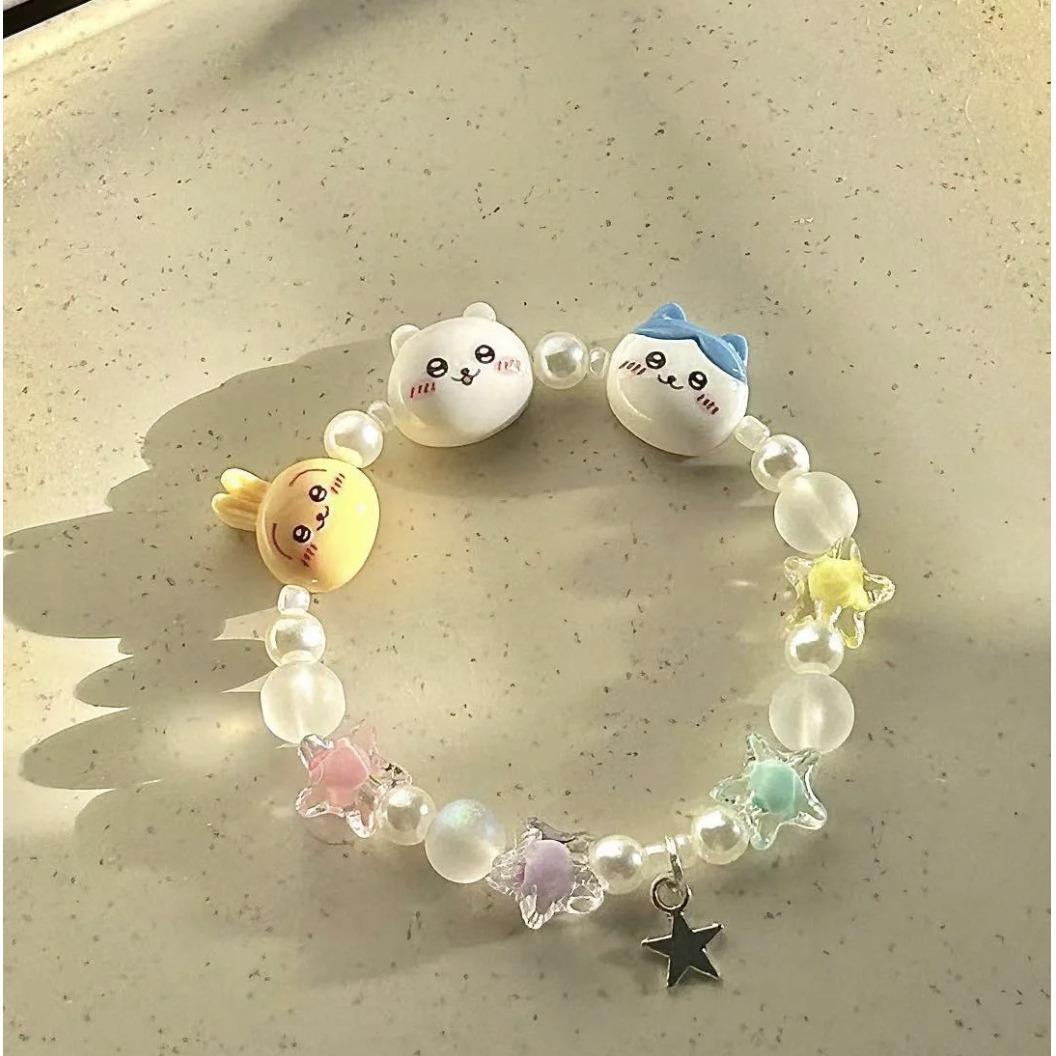 New Cartoon Jiyikawa Beaded Bracelet Niche Design Usage Bracelet Exquisite Schoolgirl Bracelet Jewelry