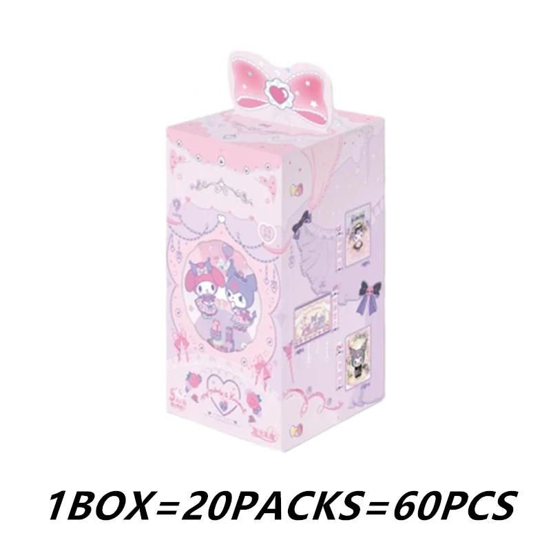 KB Official New Sanrio Family Time Capsule Gift Pack Collectible Cards My Melody Kuromi Cards Anime Merchandise Holiday Gifts