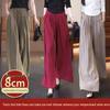 Pantalones de Pierna Ancha Holgados para Mujer Primavera/Verano - Culottes Casuales Estilo Yamamoto