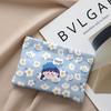 Neue automatische Schließung Mini Kosmetiktasche Weiches Pu-Leder Tragbare Lippenstifttaschen Cartoon Muster Make-up Tasche