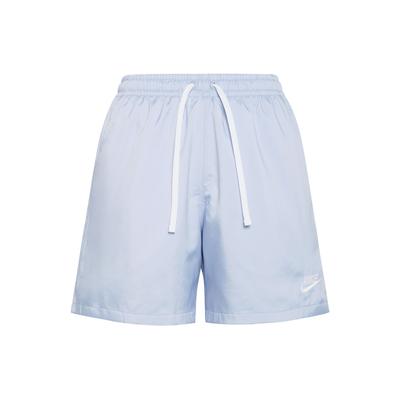 Embroidered Logo Training Woven Shorts Men Bottoms Light-Sea-Blue White AR2383-548