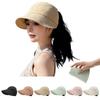 Sun Protective Ponytail Hat for Girl Women Sunproof Hat Sport Beach Hat Breathable Outdoor Baseball Hat Camping Visor Hat