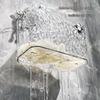 Wall-Mounted Suction Cup Face Towel Storage Box for Bathroom