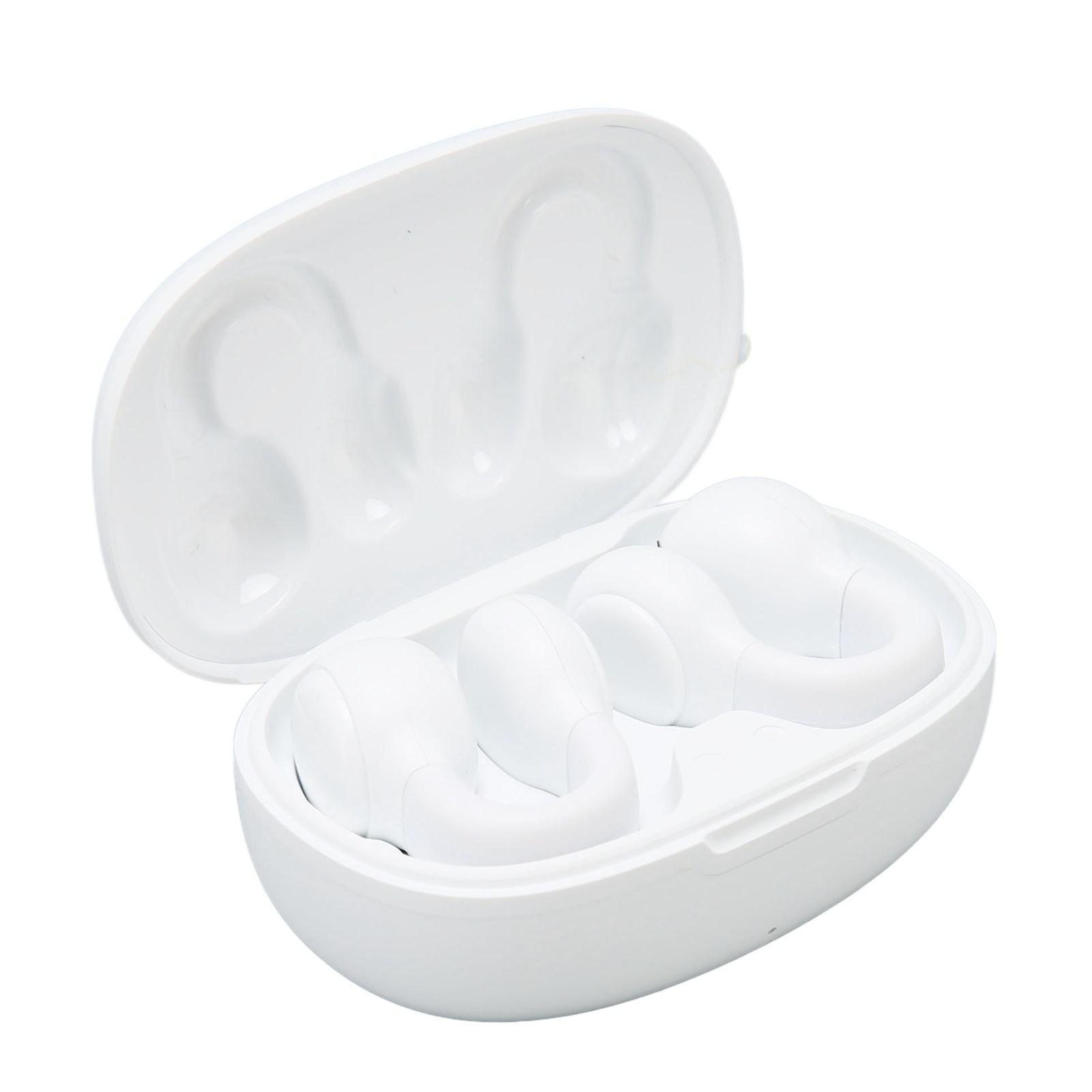 

Беспроводные наушники с шумоподавлением Bluetooth 5.3 беспроводные спортивные наушники с заушниками для спорта белый