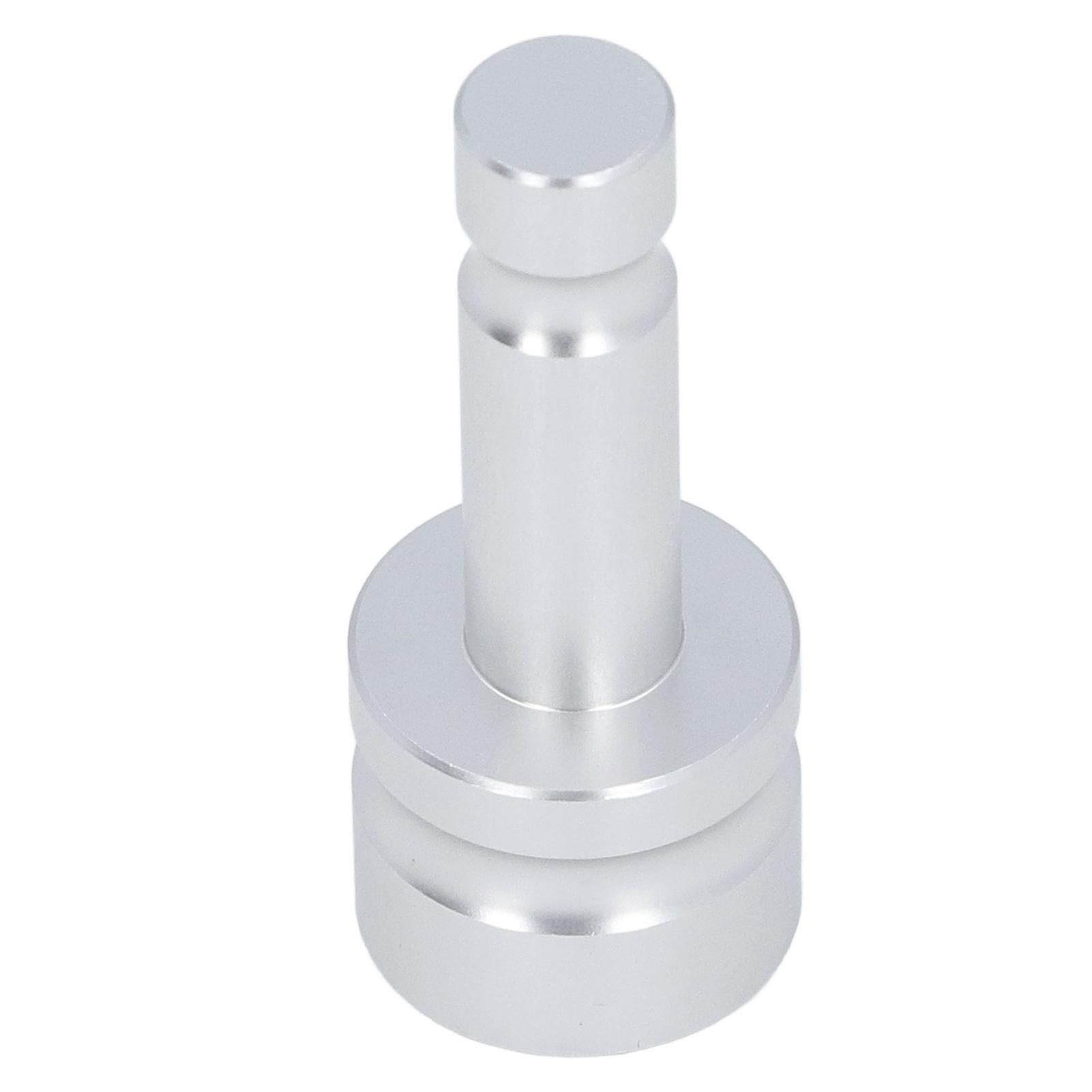 Survey Pole Adapter Aluminum Alloy Prism Joint to 5/8‑11 Converter for GPS RTK Total Station Base Centering Rod Aluminum alloy