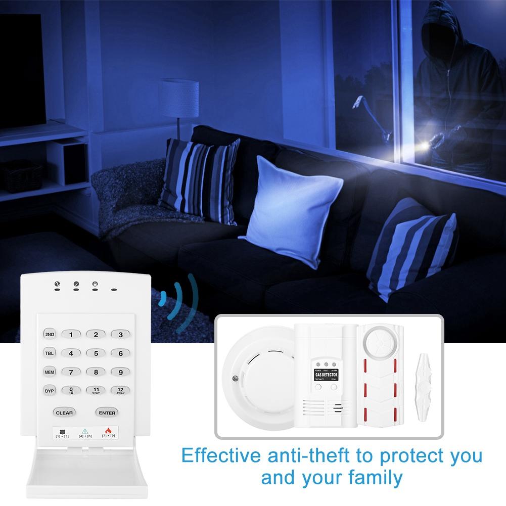 Home Burglar Alarm Control Keyboard Anti Theft Security System
